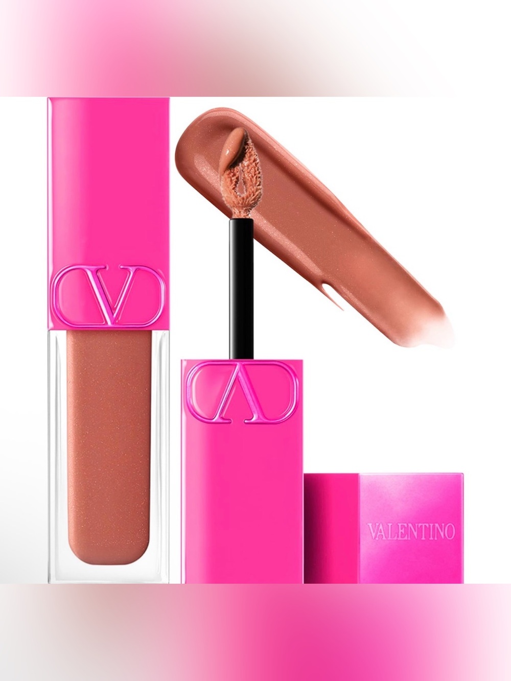 NIB Valentino Plumping Puffer Gloss - 122A (Warm it Up)